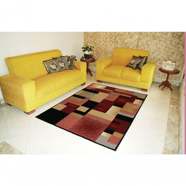 Tapete Veludo 2.00m X 2.50m Marbella Moderno Artistic-1 Rayza