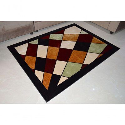 Tapete Veludo 2.00m X 2.50m Marbella Moderno Vitral Rayza