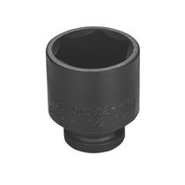 Soquete De Impacto Sextavado Em Aço Cromo Molibdênio 35 Mm - Encaixe 1-2\'\' Tramontina