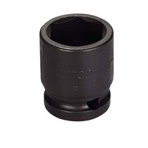 Soquete De Impacto Sextavado Em Aço Cromo Molibdênio 24 Mm - Encaixe 1-2\'\' Pro