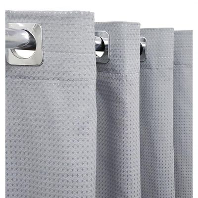 Cortina 2,40x1,30 Sala Quarto Cozinha Tecido Piquet Cor: Branco