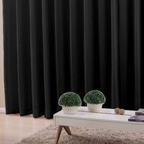 Cortina 4,00x2,30 Sala Quarto Cozinha Voil Forro Blackout Cor:bege