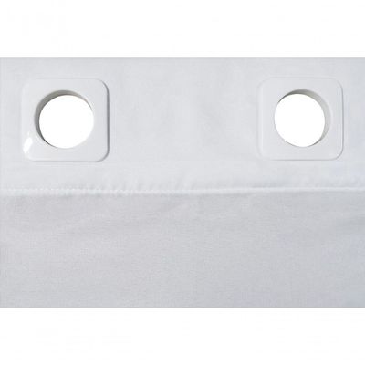 Cortina 2,80x1,20 Sala Quarto Cozinha Voil Microfibra Cor:branco