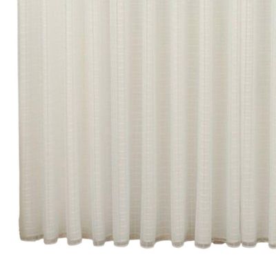 Cortina 2,80x1,80 Sala Quarto Cozinha Varão Voil Microfibra Cor:xadrez Pérola
