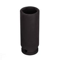 Soquete De Impacto Sextavado Longo Em Aço Cromo Molibdênio 27 Mm - Encaixe 1-2\'\' Tramontina