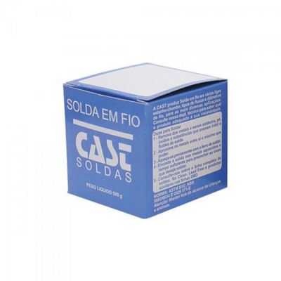 Solda Em Fio 189-Msx10 60X40 500G Azul Cast