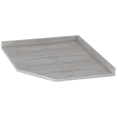 Módulo Cozinha Henn Americana Tampo Gabinete Canto Oblíquo 78x78cm Duna-henn