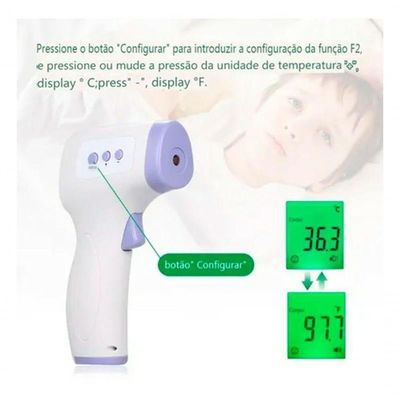Termômetro Laser Medidor Temperatura Digital Distância 330º