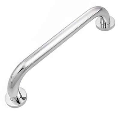 Alça De Apoio Barra 30cm Inox Kit 7 Unidades Idoso Cadeirante Banheiro Box