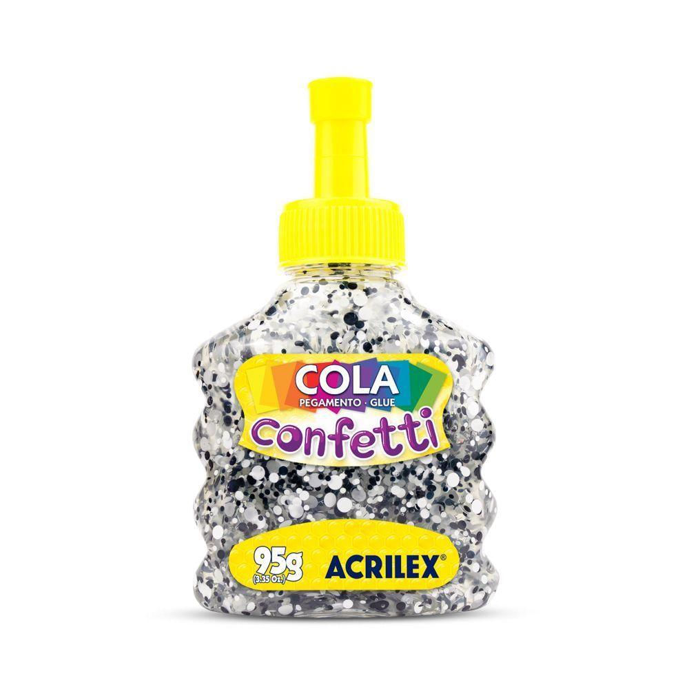 Cola Confetti Espacial Acrilex 95g 024950233