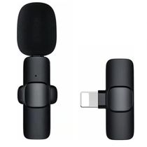 Microfone Lapela Sem Fio 2.4ghz Compatível Com Iphone Ipad Lightning