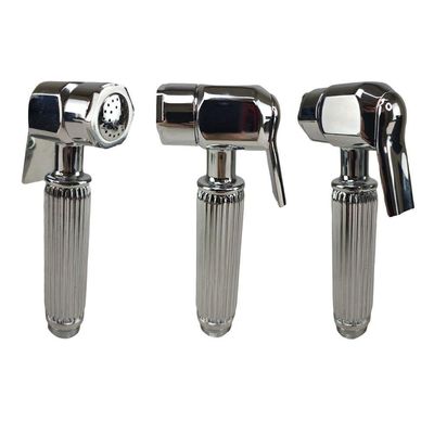 Ducha Higienica Metal Luxo Banheiro Suporte Chuveirinho Intimo Cromo Banho Higiene