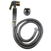 Ducha Higienica Luxo De Mao Chuveirinho Intimo Suporte Metal