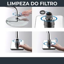 Ducha Chuveiro Articulado Lorben Quadrado Para Aquecedor Solar Gás