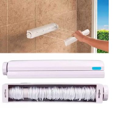 Varal Retrátil Automático Com 4 Cordas Ajustável