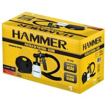 Pistola Pulverizadora Hammer Pp650 650w Caneca 800 Ml 110v