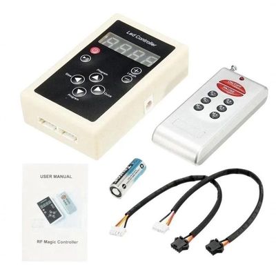 Fita De Led Digital 6803 Rgb Com Controle 133 Efeitos Ip67