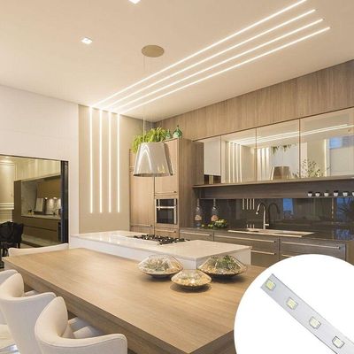 Fita De Led Branco Kit 12 Unidades Frio Iluminaçao Teto