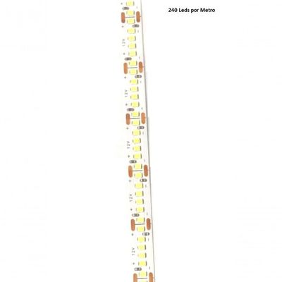 Fita De Led 240 Leds Vermelho Ip20 5 Mts 12v 5a - 48w