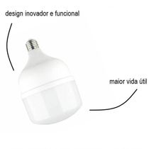 Lâmpada Ultra Led Alta Potência E27 6500k Branco Frio 50w
