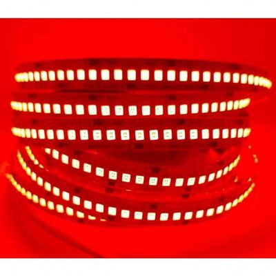 Fita De Led 240 Leds Vermelho Ip20 5 Mts 12v 5a - 48w