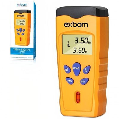 Trena A Laser Digital - Exbom