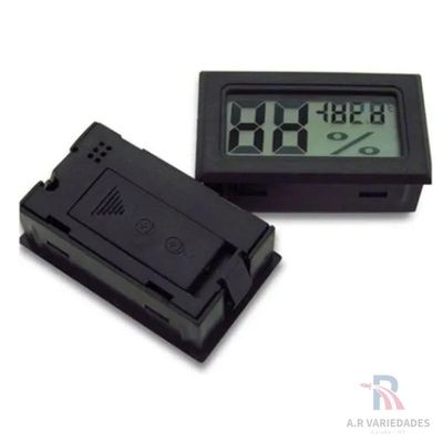 Higrômetro Medidor Temperatura E Umidade Chocadera Terrário