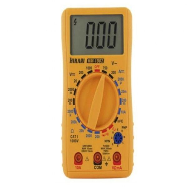 Multímetro Digital Hikari Hm-1002 Profissional Mutimetro