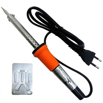 Kit Ferro De Solda Com 1 Tubete Estanho Com Resina 220v 30w