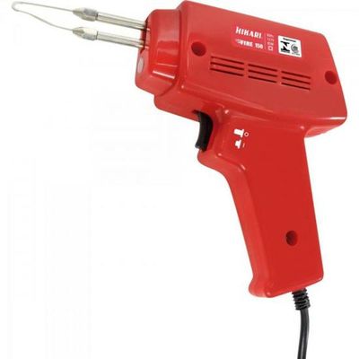 Pistola De Solda 55w 220v Fire 150 Vermelha Hikari