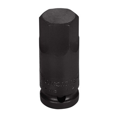 Soquete De Impacto Ponta Hexagopnal Em Aço Cromo Molibdênio 17 Mm - Encaixe 1/2'' Tramontina