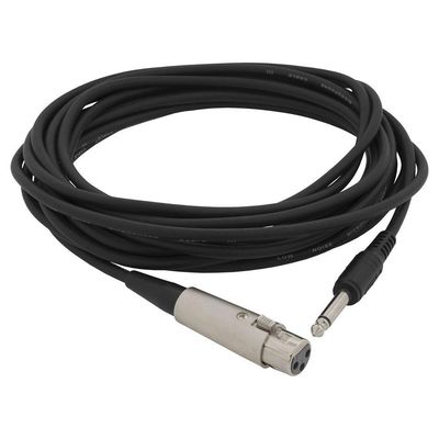 Microfone Com Fio Profissional Acompanha O Cabo De 5 Metros