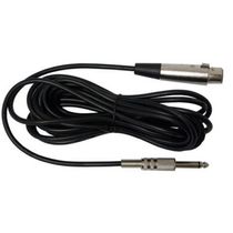 Microfone com Fio Dinâmico Profissional Performance Sound Preto