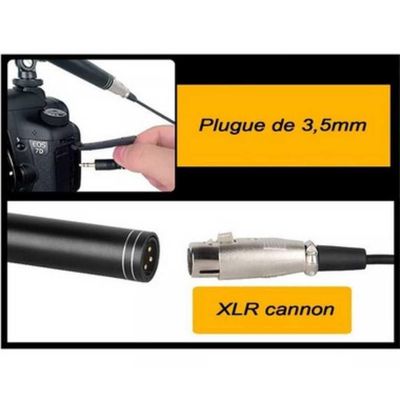 Microfone Shotgun Super Unidirecional Ultra-cardióide Lorben