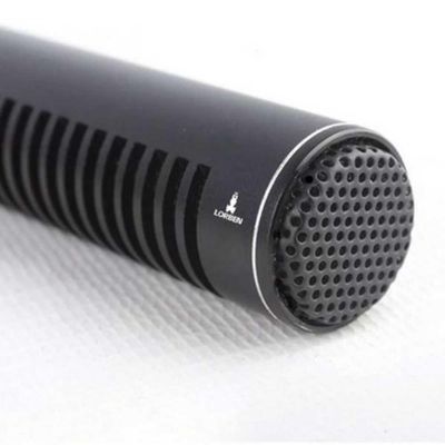 Microfone Shotgun Super Unidirecional Ultra-cardióide Lorben