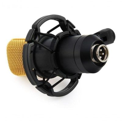 Microfone Condensador Unidirecional Live Audio Home Studio