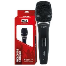 Microfone Dinamico Com Fio M-235 Profissional - Cabo 3 Metros - O.D.5.0 Mm