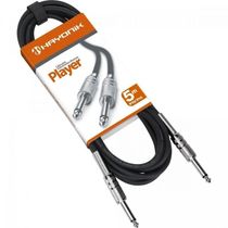 Cabo Para Instrumento Hayonik Player P10Xp10 5 Metros Preto