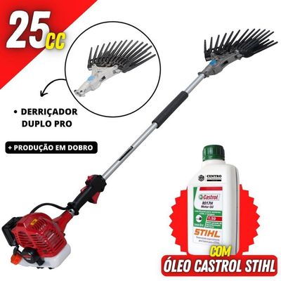 Derriçadeira Kawashima Com óleo Lubrificante Castrol Stihl