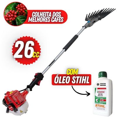 Derriçadeira De Café 2t Kawashima Com 01 óleo Castrol Stihl