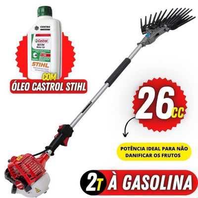 Derriçadeira Premium Kawashima Kwd2610d + óleo Castrol Stihl