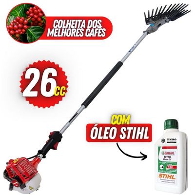 Derriçadeira Kawashima Para Cafezais + 01 óleo Castrol Stihl