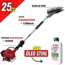 Derriçadeira Garra Dupla Kawashima Com óleo Castrol Stihl 2t