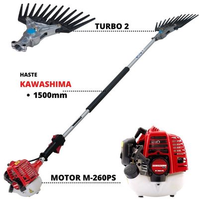 Derriçadeira Kawashima Kwd2610t2l Com óleo 2t Castrol Stihl