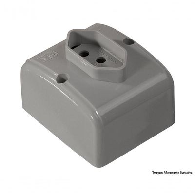 Tomada Ext 2p+t 20a/250v Terpb20-3 39121 C/10pcs