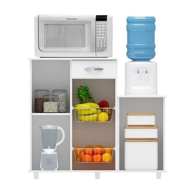 Fruteira Para Cozinha Diva 2 Portas E 1 Gaveta Notável