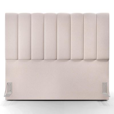 Kit Cabeceira Casal 140cm E Calçadeira Recamier Baú Cru
