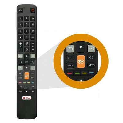 Controle Remoto Tv Led Tcl 49 55 65p2us L40 L55s4900fs