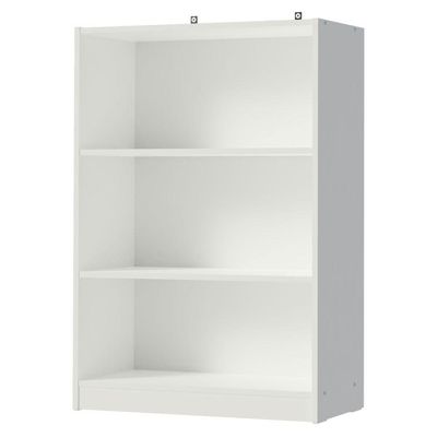 Estante Para Livros Home Sala Madesa Com 3 Nichos Branco