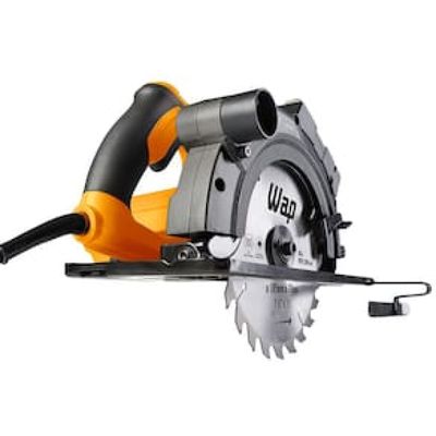 Serra Circular Wap ESC 1500 com Guia Laser 1500 W Amarelo e Preto / 110